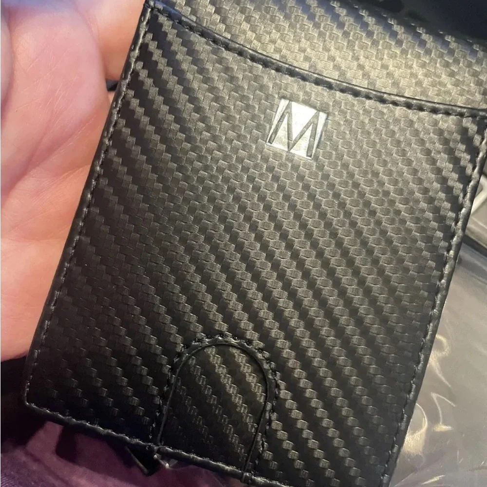Wallet Men with Money Clip - Executive & Slim - Classy & Elegant - Vegan & Eco-F
